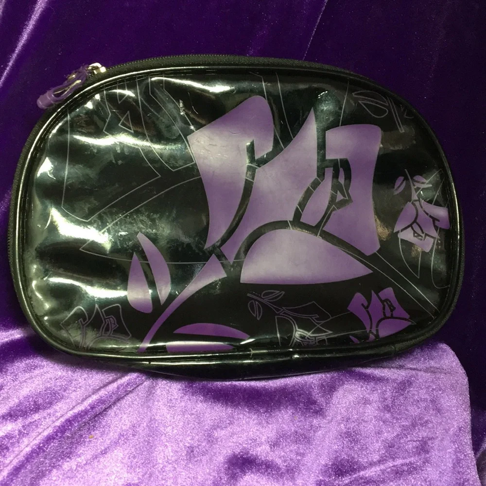 FINAL MARKDOWN Ladies’ Lancôme Purple & black Makeup Pouch
